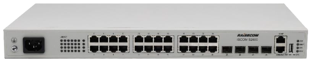 Коммутатор ISCOM S2600-24T4S